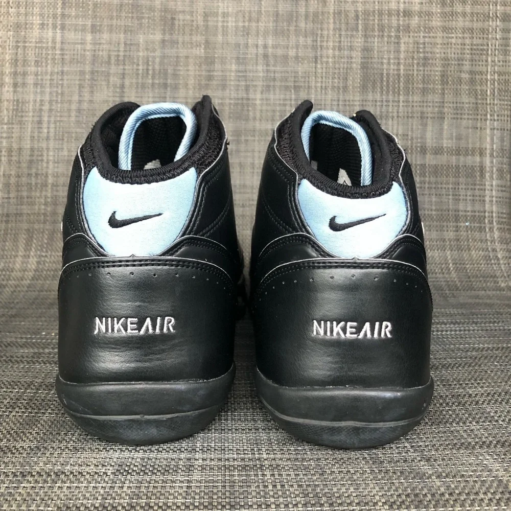 Nike Air Max Florentine Black/Blue Basketball High Shoes Women’s size 8